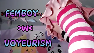 Femboy Voyeurism&excl; &lpar;Teaser&rpar;